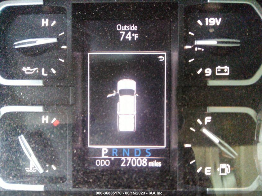2020 TOYOTA TUNDRA 4WD LIMITED - 5TFHY5F1XLX900165