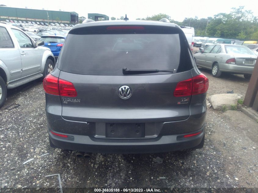 2016 VOLKSWAGEN TIGUAN S/SE/SEL/R-LINE - WVGBV7AX9GW557572