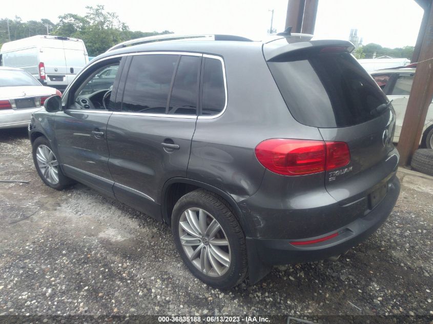 2016 VOLKSWAGEN TIGUAN S/SE/SEL/R-LINE - WVGBV7AX9GW557572