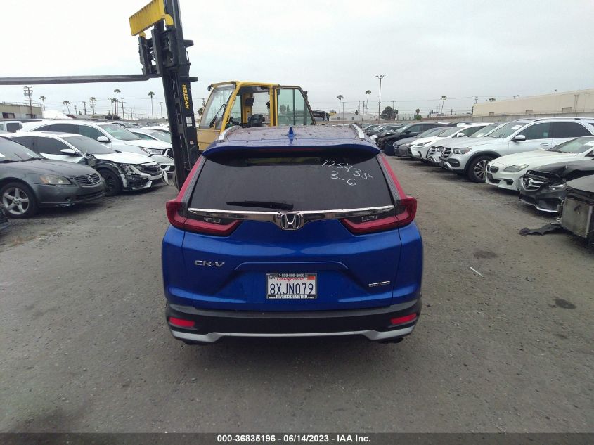 2021 HONDA CR-V TOURING - 7FARW1H99ME001254