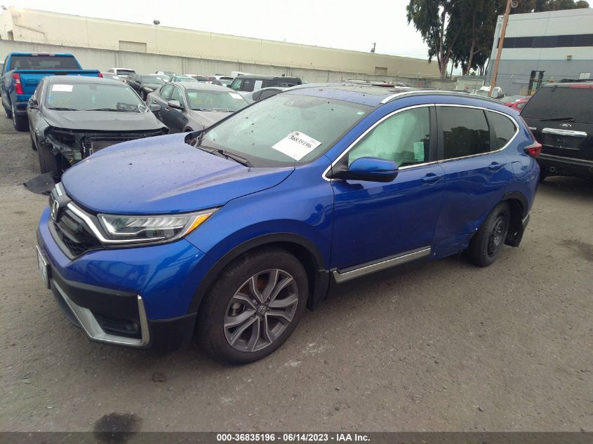2021 HONDA CR-V TOURING - 7FARW1H99ME001254