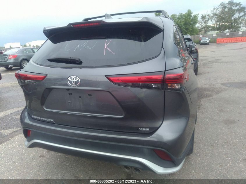 2021 TOYOTA HIGHLANDER XSE - 5TDLZRAH3MS084264