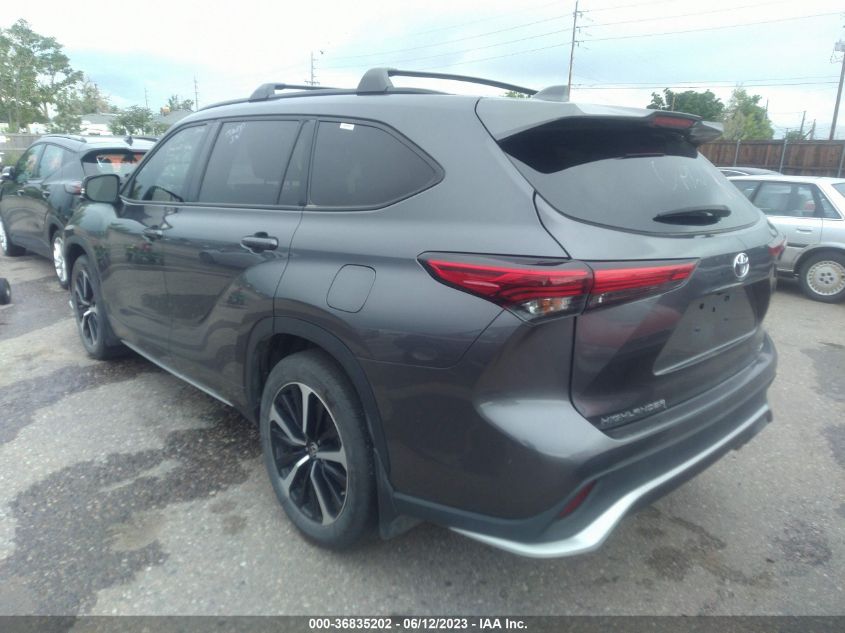 2021 TOYOTA HIGHLANDER XSE - 5TDLZRAH3MS084264