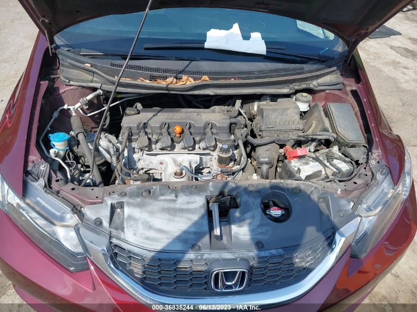 2015 HONDA CIVIC SEDAN LX - 19XFB2F57FE221288