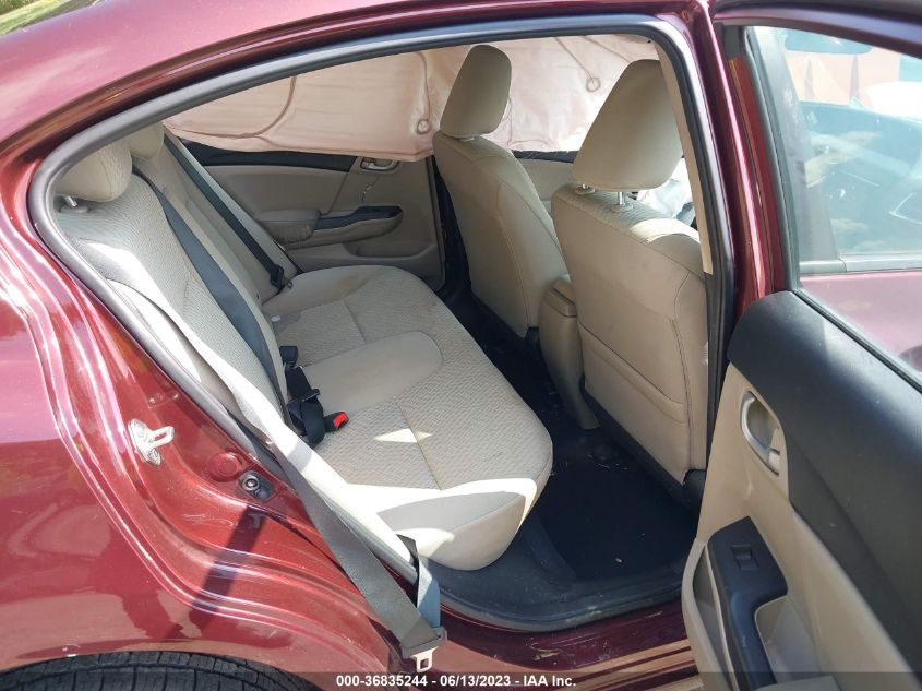 2015 HONDA CIVIC SEDAN LX - 19XFB2F57FE221288