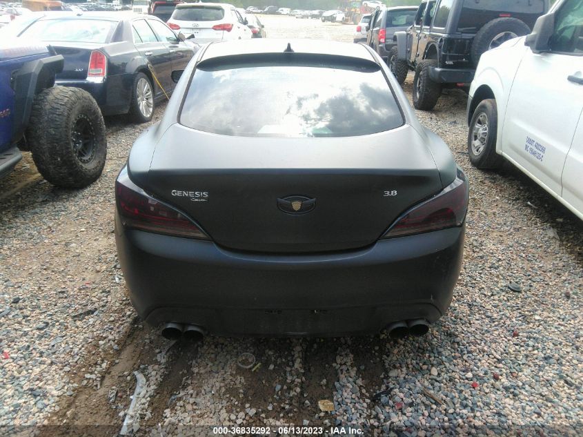 2015 HYUNDAI GENESIS COUPE 3.8L BASE KMHHU6KJ7FU123372