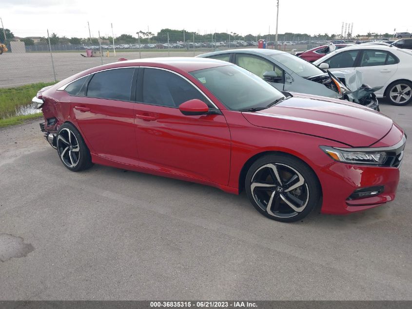 2019 HONDA ACCORD SEDAN SPORT 1.5T - 1HGCV1F34KA119822