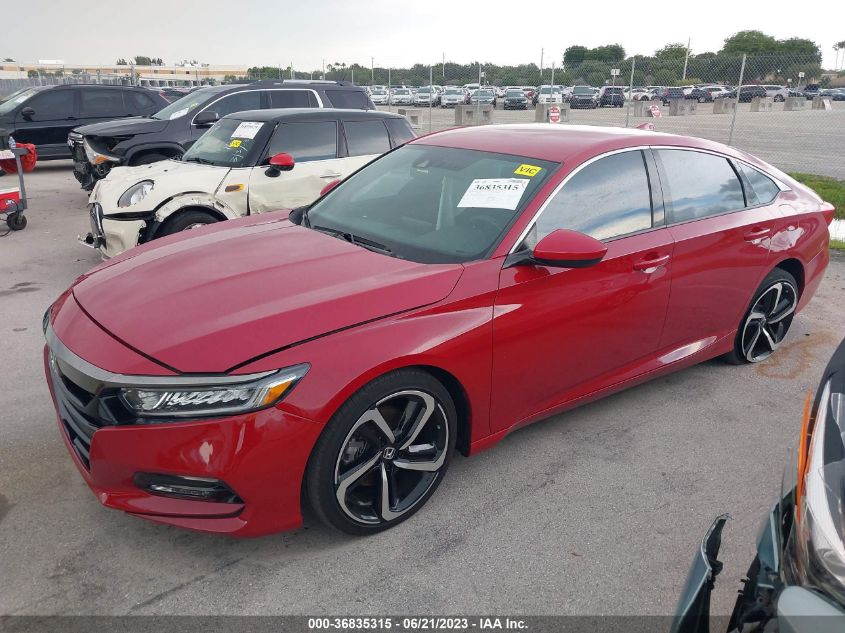 2019 HONDA ACCORD SEDAN SPORT 1.5T - 1HGCV1F34KA119822