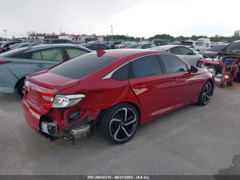 2019 HONDA ACCORD SEDAN SPORT 1.5T - 1HGCV1F34KA119822