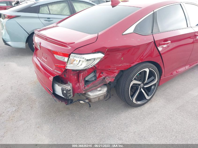 2019 HONDA ACCORD SEDAN SPORT 1.5T - 1HGCV1F34KA119822