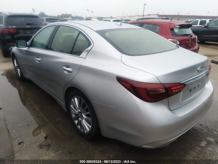 2020 INFINITI Q50 3.0T LUXE - JN1EV7AP6LM207942