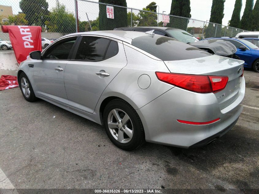 2015 KIA OPTIMA LX - 5XXGM4A72FG446003