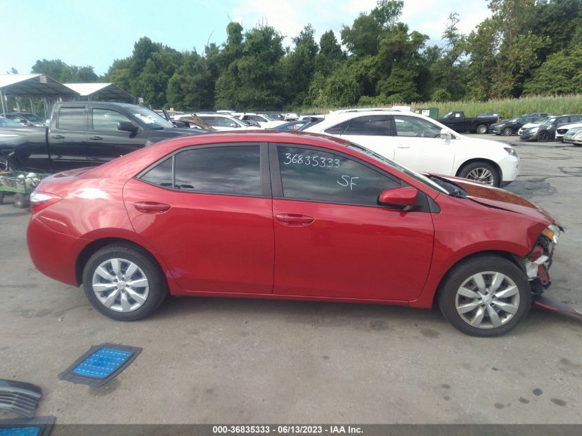 2016 TOYOTA COROLLA L/LE/S/S PLUS/LE PLUS - 2T1BURHEXGC581427