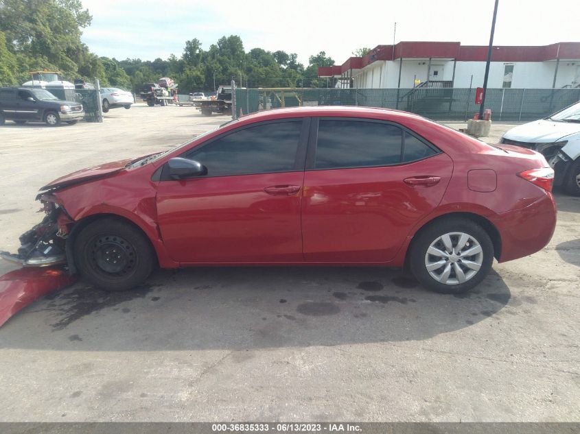 2016 TOYOTA COROLLA L/LE/S/S PLUS/LE PLUS - 2T1BURHEXGC581427