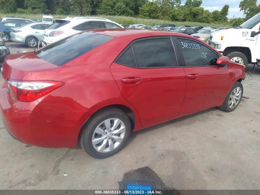 2016 TOYOTA COROLLA L/LE/S/S PLUS/LE PLUS - 2T1BURHEXGC581427