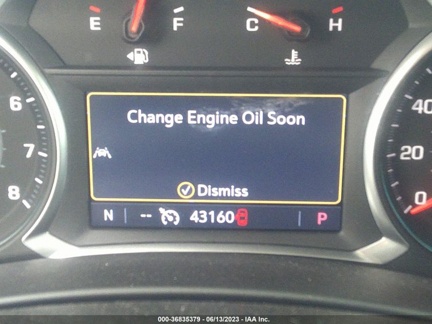 2020 CHEVROLET EQUINOX LT - 2GNAXUEV7L6264945