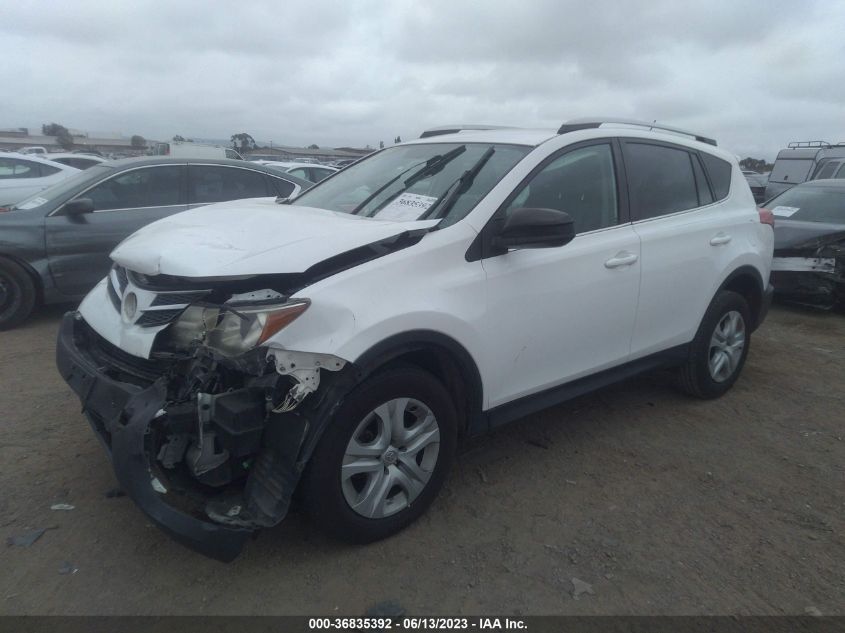 2013 TOYOTA RAV4 LE - 2T3ZFREV6DW015912