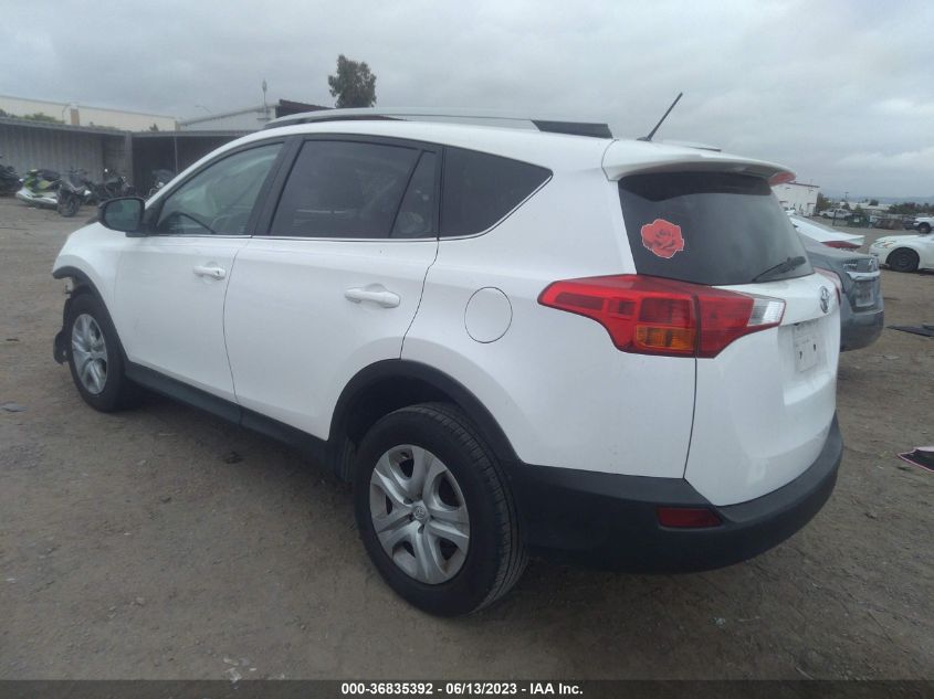 2013 TOYOTA RAV4 LE - 2T3ZFREV6DW015912