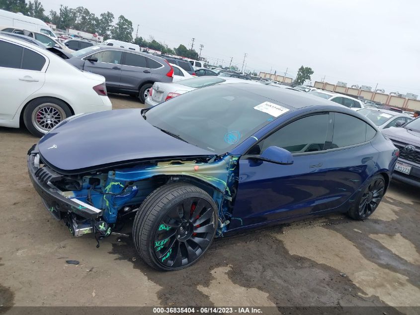 2023 TESLA MODEL 3 - 5YJ3E1EC6PF564478