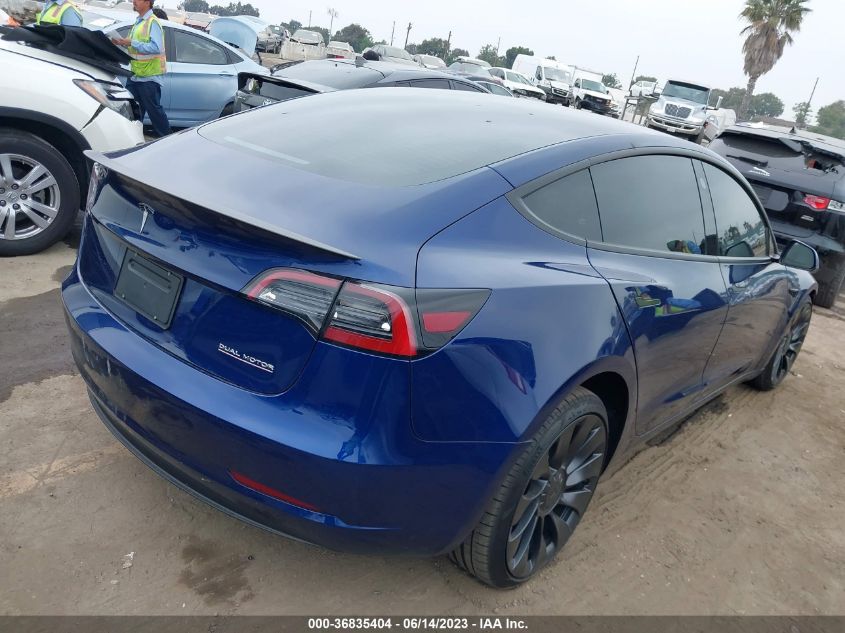 2023 TESLA MODEL 3 - 5YJ3E1EC6PF564478