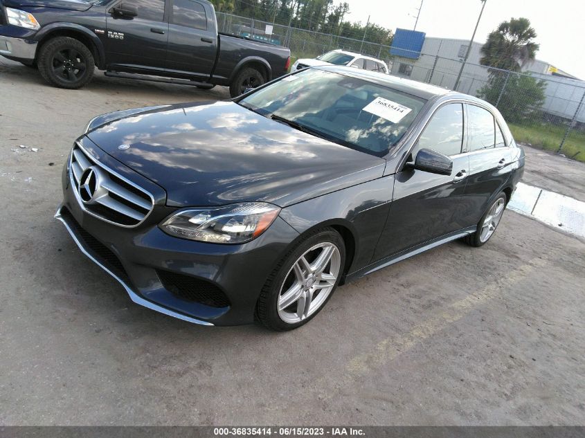 WDDHF5KB8EA872723 2014 MERCEDES-BENZ E-CLASS, photo no. 2