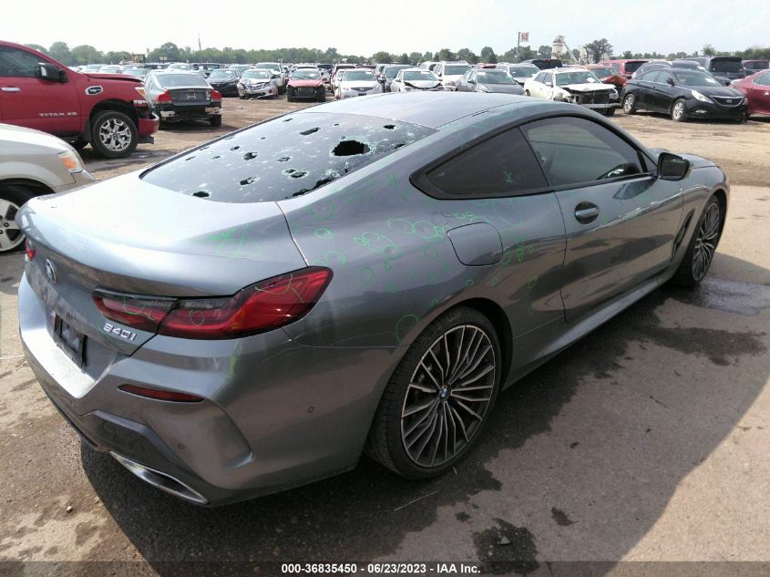 2022 BMW 8 SERIES 840I - WBAAE4C00NCG91044