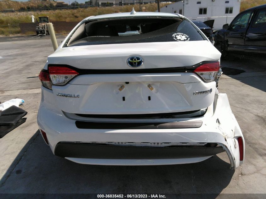 2022 TOYOTA COROLLA HYBRID LE - JTDEAMDE7N3007825