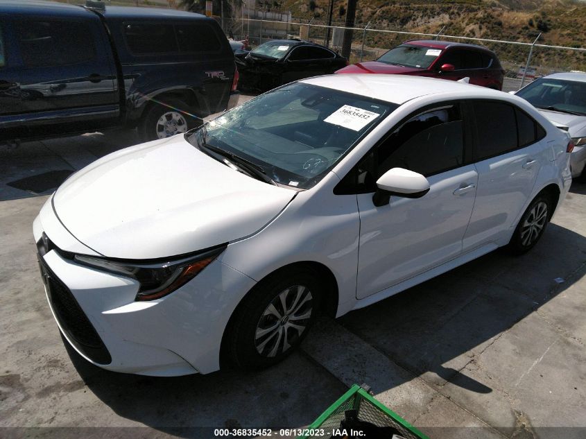 2022 TOYOTA COROLLA HYBRID LE - JTDEAMDE7N3007825