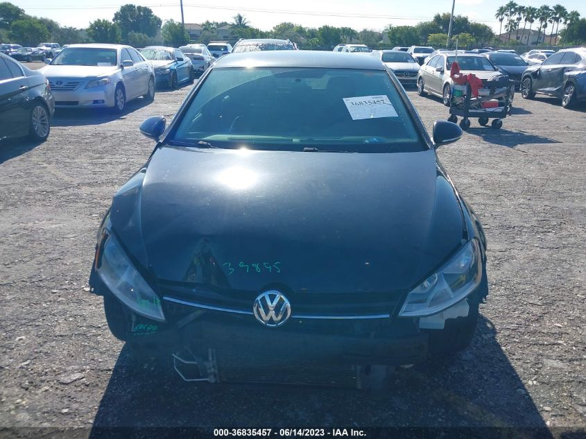 2015 VOLKSWAGEN GOLF TDI - 3VW2A7AU2FM053365