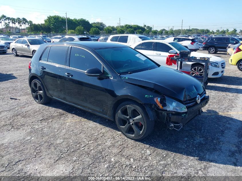 2015 VOLKSWAGEN GOLF TDI - 3VW2A7AU2FM053365