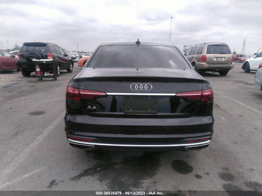 2020 AUDI A4 PREMIUM PLUS - WAUHMAF43LN013370