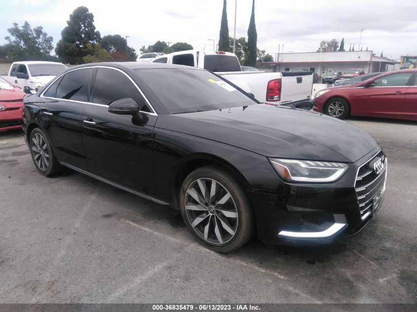 2020 AUDI A4 PREMIUM PLUS - WAUHMAF43LN013370