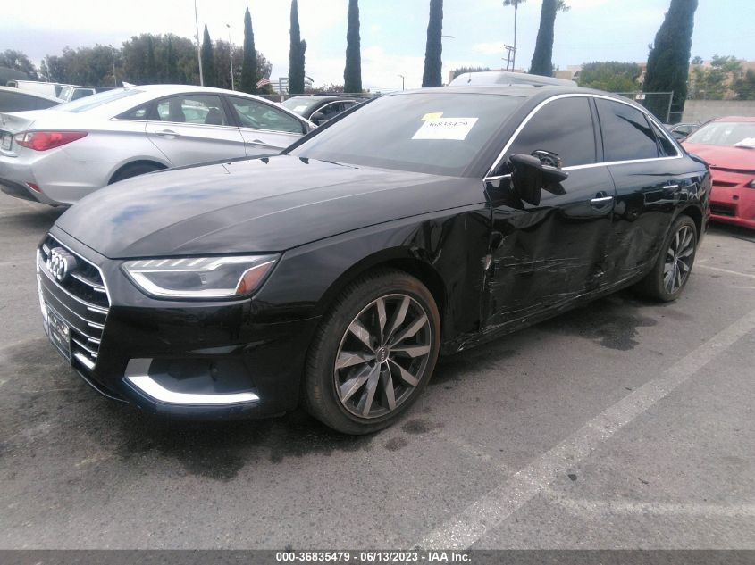 2020 AUDI A4 PREMIUM PLUS - WAUHMAF43LN013370