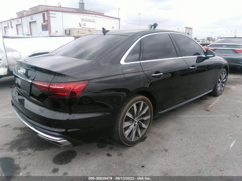 2020 AUDI A4 PREMIUM PLUS - WAUHMAF43LN013370