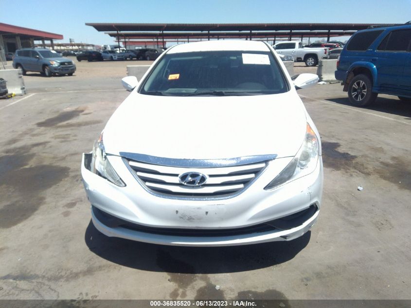 2014 HYUNDAI SONATA GLS - 5NPEB4AC8EH876342