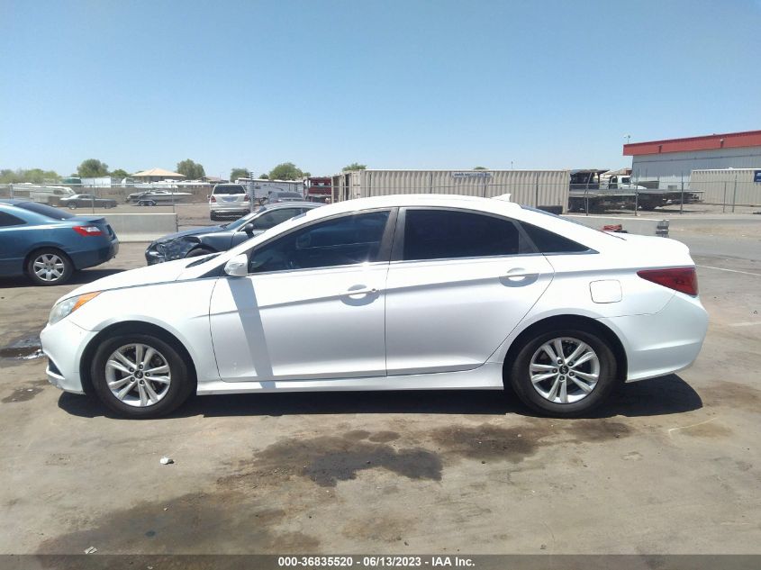 2014 HYUNDAI SONATA GLS - 5NPEB4AC8EH876342