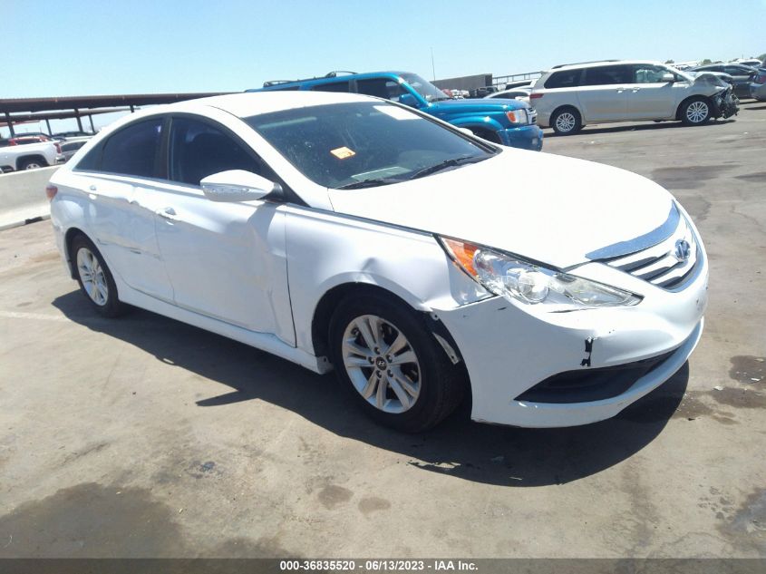 2014 HYUNDAI SONATA GLS - 5NPEB4AC8EH876342