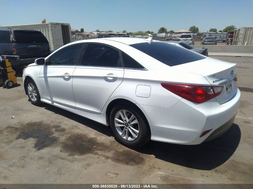 2014 HYUNDAI SONATA GLS - 5NPEB4AC8EH876342