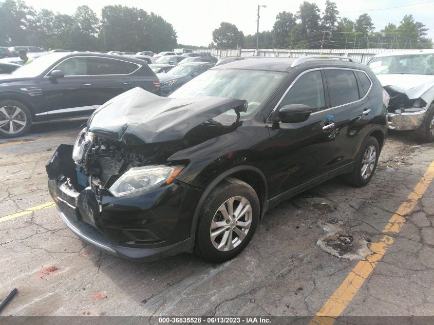 2016 NISSAN ROGUE SV - KNMAT2MV3GP677901
