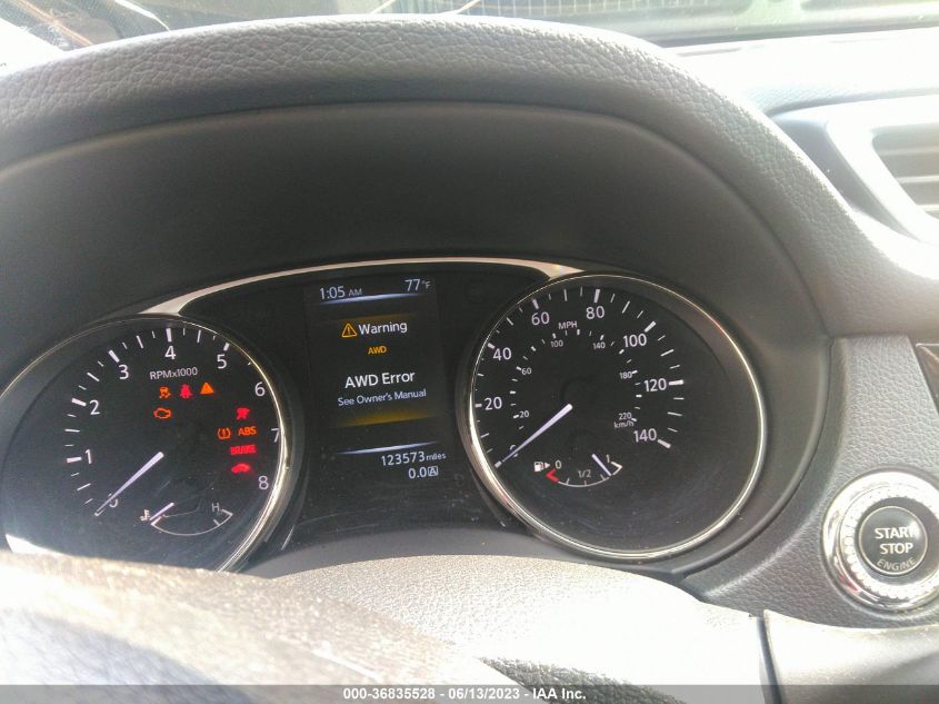 2016 NISSAN ROGUE SV - KNMAT2MV3GP677901
