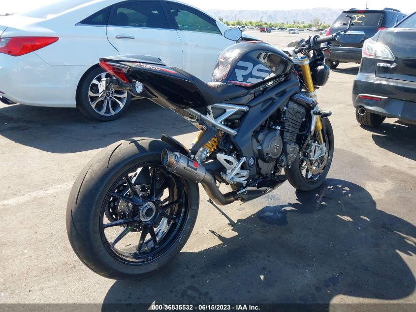 2022 TRIUMPH MOTORCYCLE SPEED TRIPLE 1200 RS - SMTP01ST4NTAW2183