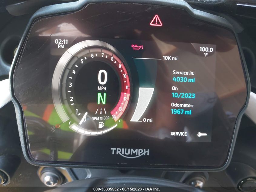 2022 TRIUMPH MOTORCYCLE SPEED TRIPLE 1200 RS - SMTP01ST4NTAW2183