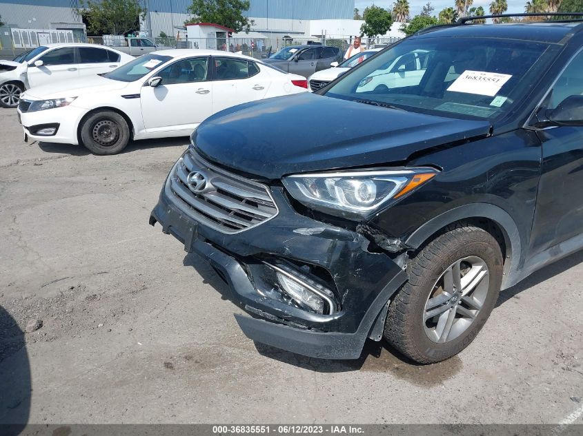 2017 HYUNDAI SANTA FE SPORT 2.4L - 5NMZU3LB7HH012006