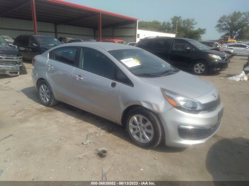 2016 KIA RIO LX - KNADM4A32G6553419