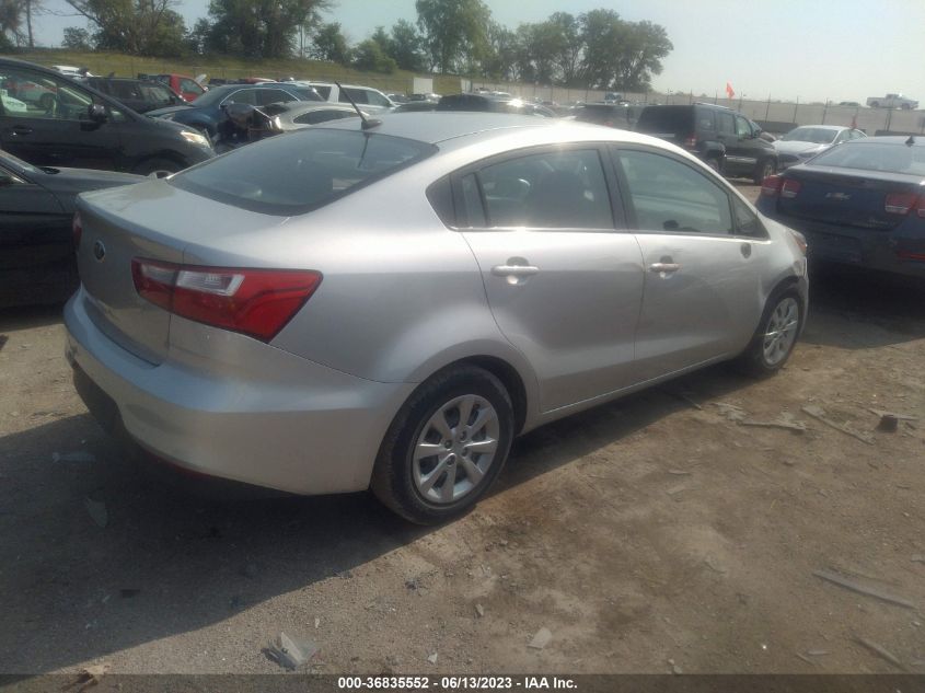 2016 KIA RIO LX - KNADM4A32G6553419