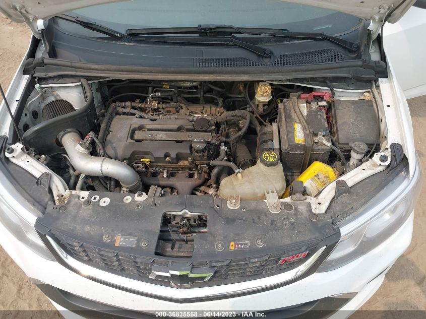 2019 CHEVROLET SONIC LT - 1G1JD6SB0K4114269