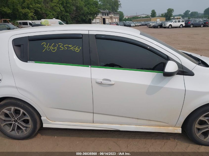 2019 CHEVROLET SONIC LT - 1G1JD6SB0K4114269