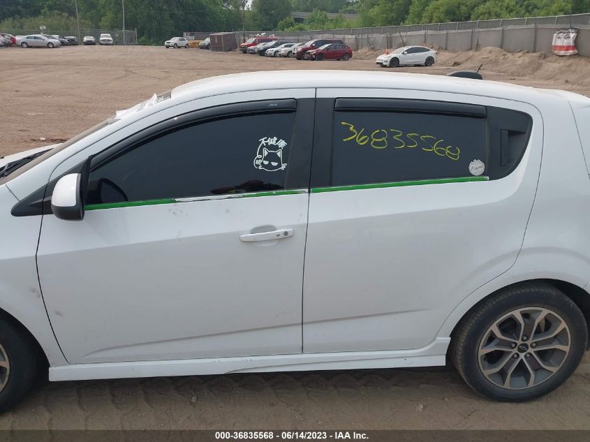 2019 CHEVROLET SONIC LT - 1G1JD6SB0K4114269