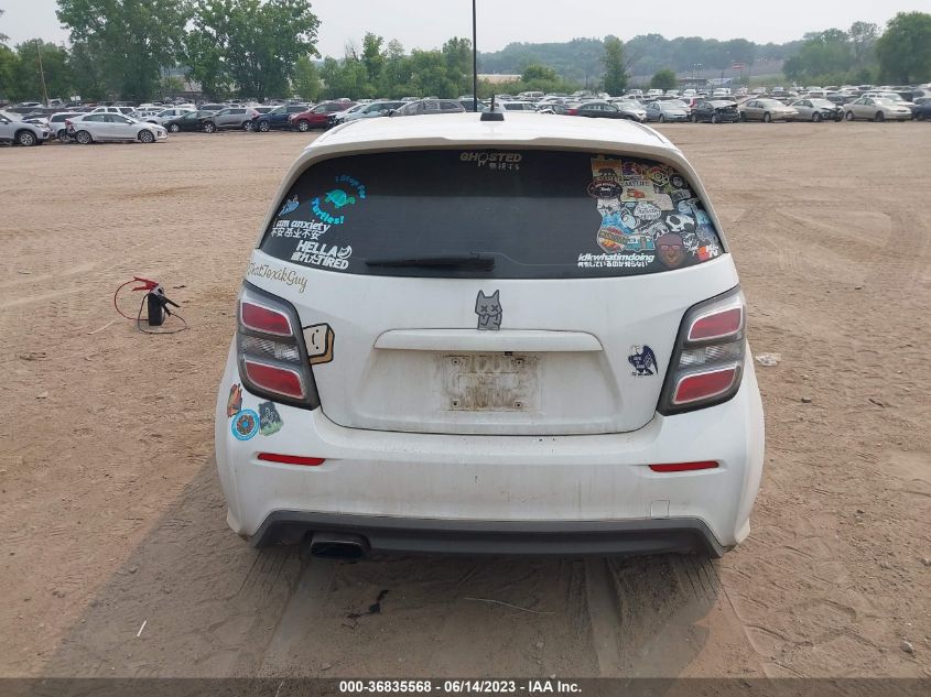 2019 CHEVROLET SONIC LT - 1G1JD6SB0K4114269