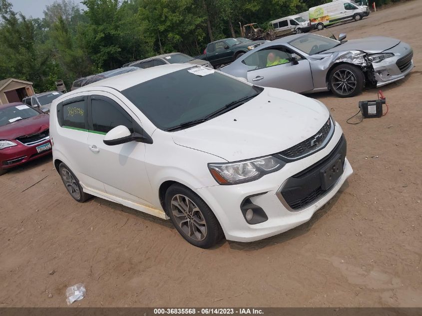 2019 CHEVROLET SONIC LT - 1G1JD6SB0K4114269